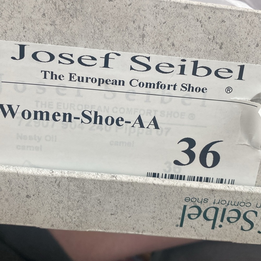 Josef Seibel Pippa 07 ballet flats size 36 new in box (box shows wear damage) - Picture 5 of 6
